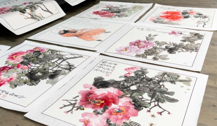 Silk Road Painting and Calligraphy Exhibition @ GIBS